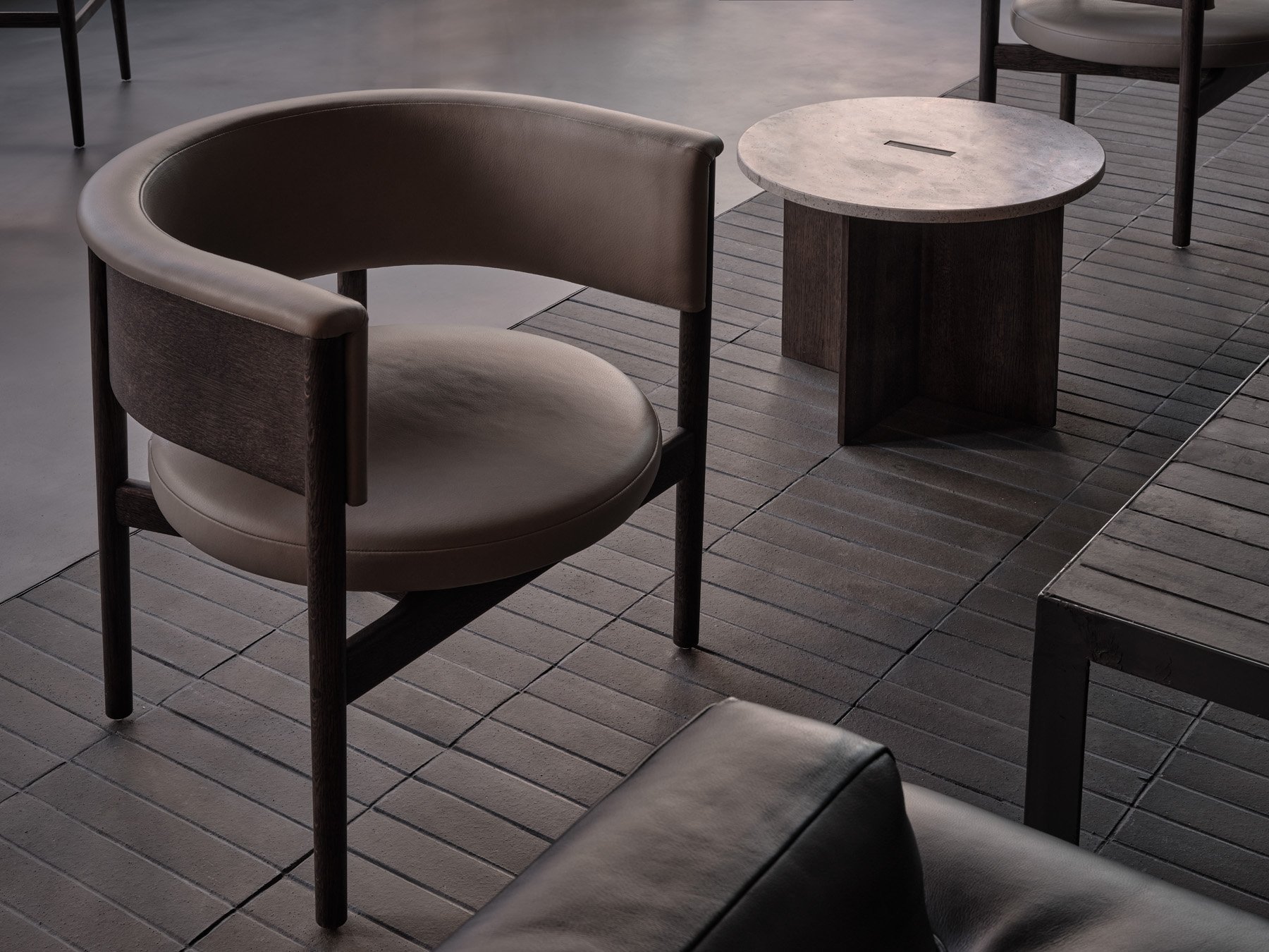 The N-CC01 lounge chair by Norm Architects for Karimoku Case The N-CC01 lounge chair by Norm Architects for Karimoku Case